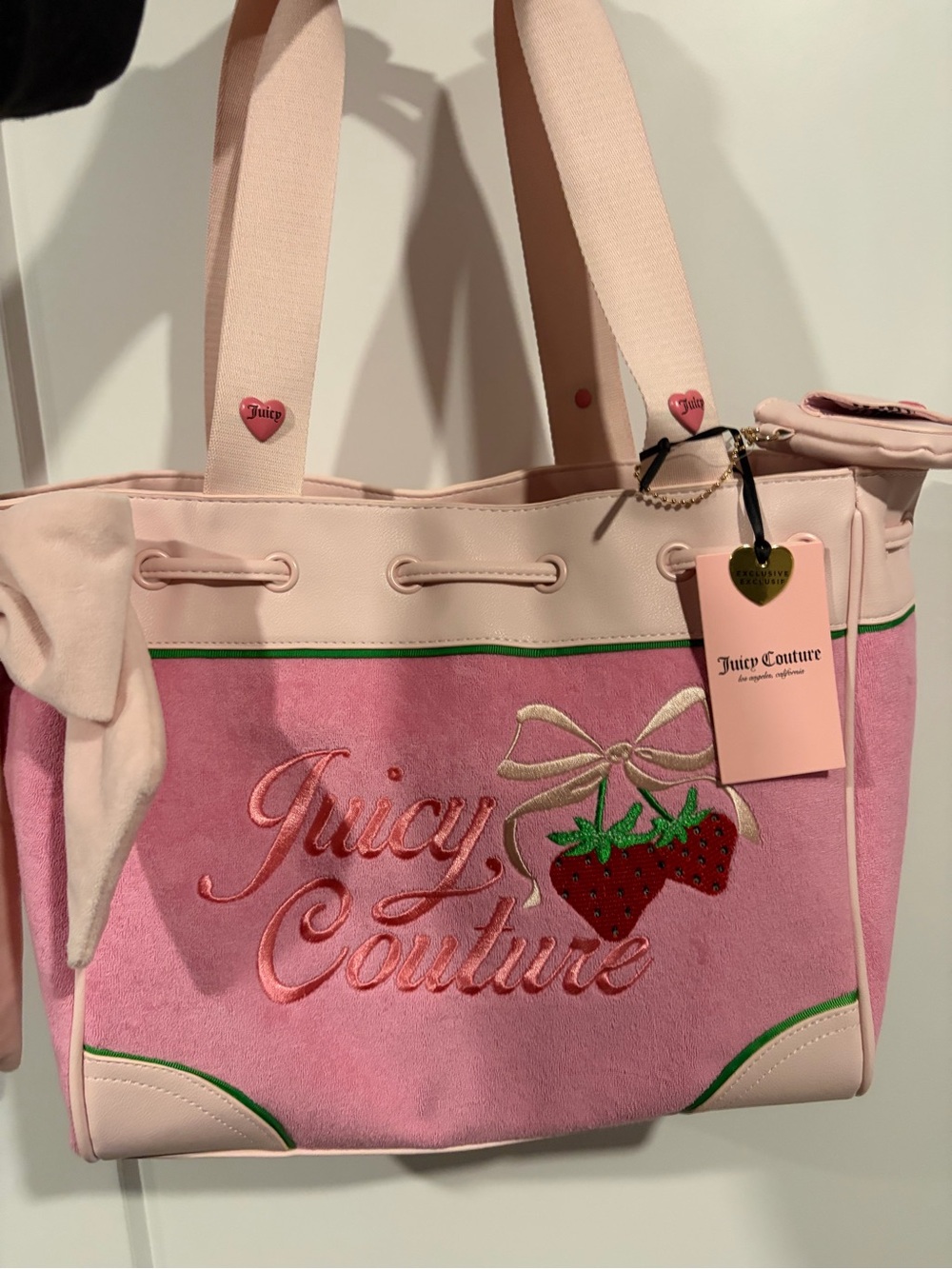 Juicy Couture Daydreamer Strawberry Tote Bag